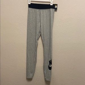 Grey Nike workout pants